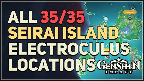 seirai island electroculus  Let’s start with Narukami Island first: Narukami Island